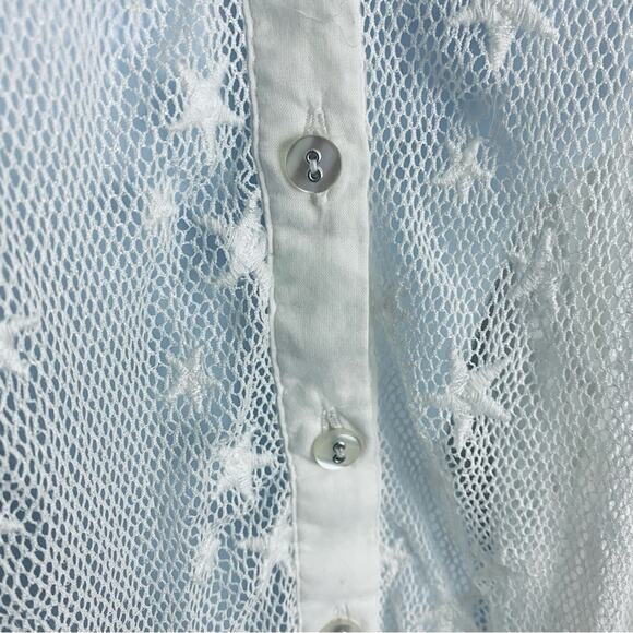 Anthropologie Akemi + Kin Lace Star Top Size Small - Picture 6 of 10